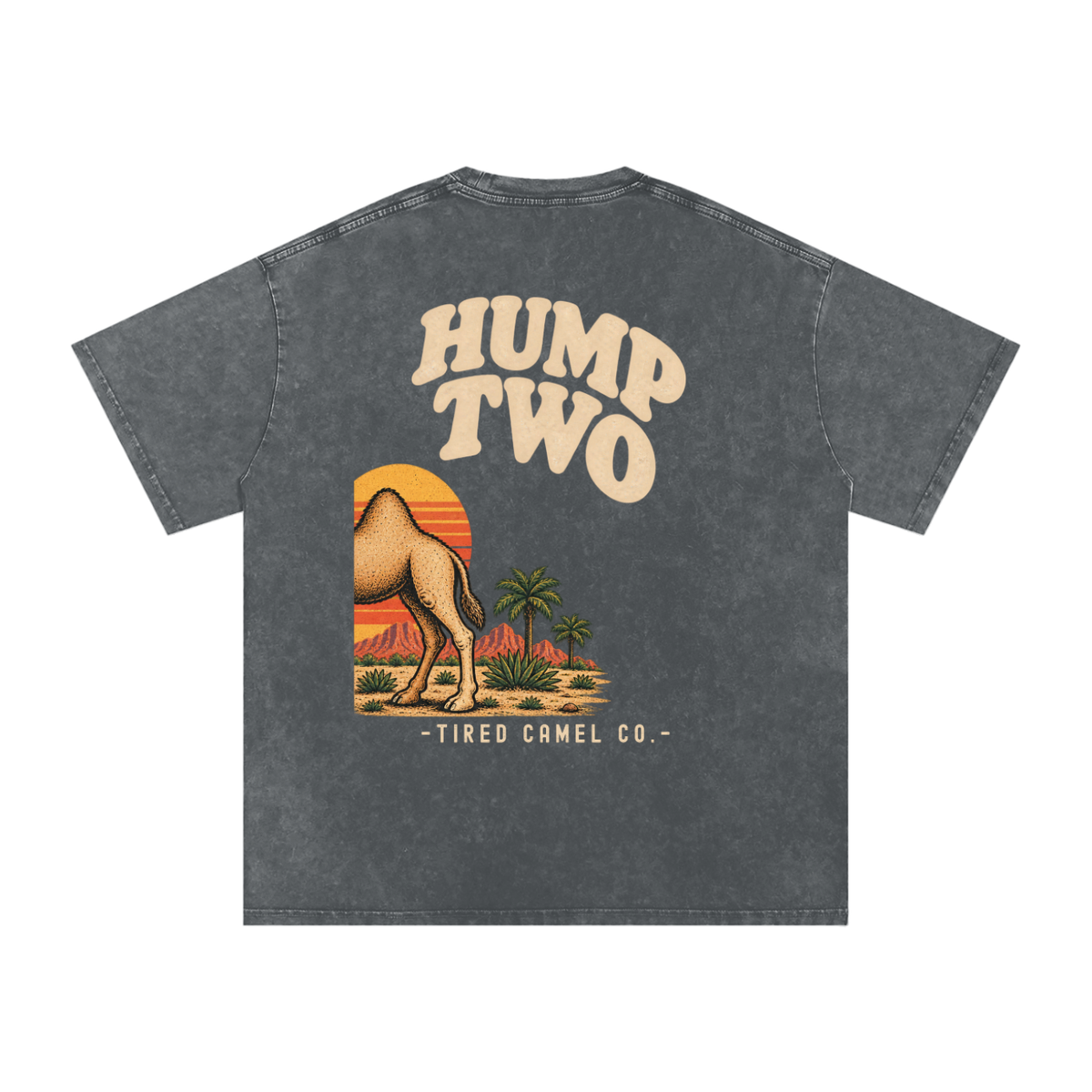 Hump Two Tee — Pirate Gray