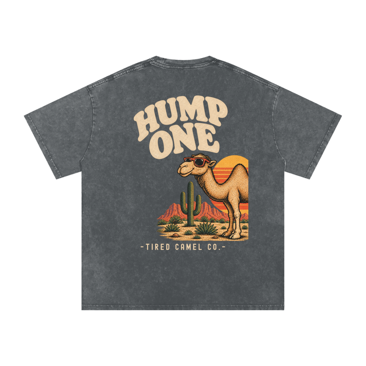Hump One Tee — Pirate Gray