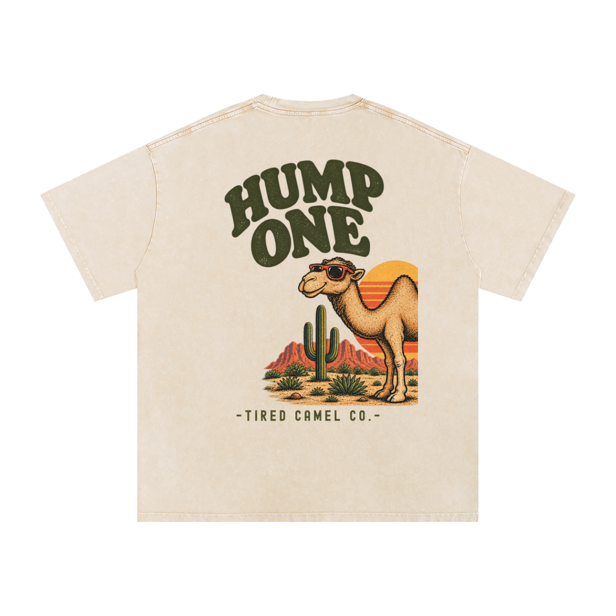 Hump One Tee — Apricot