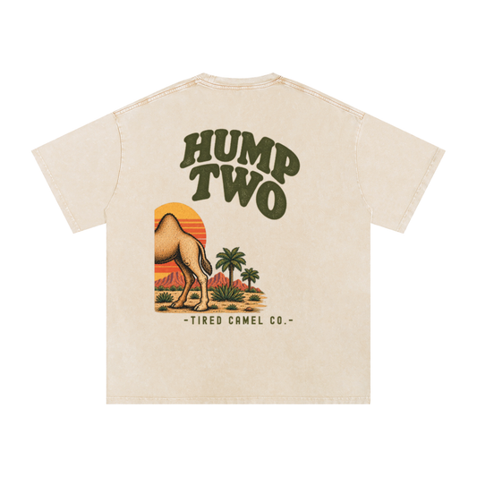 Hump Two Tee — Apricot
